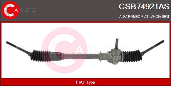 Casco CSB74921AS - Steering Gear autospares.lv