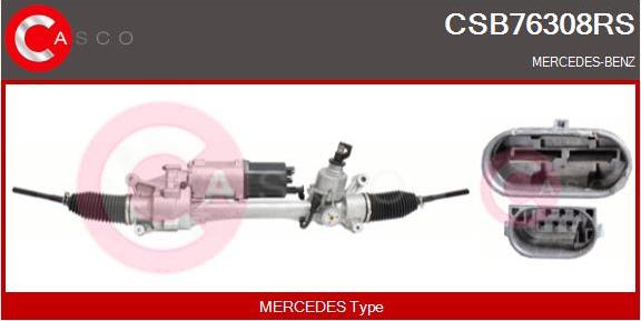 Casco CSB76308RS - Steering Gear autospares.lv