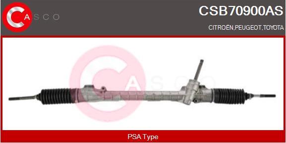 Casco CSB70900AS - Steering Gear autospares.lv