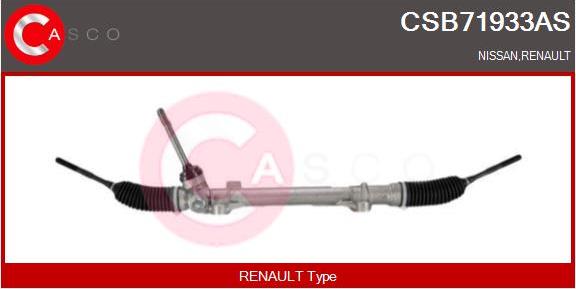 Casco CSB71933AS - Steering Gear autospares.lv