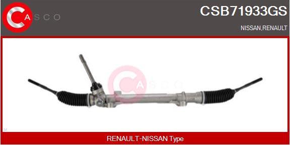 Casco CSB71933GS - Steering Gear autospares.lv