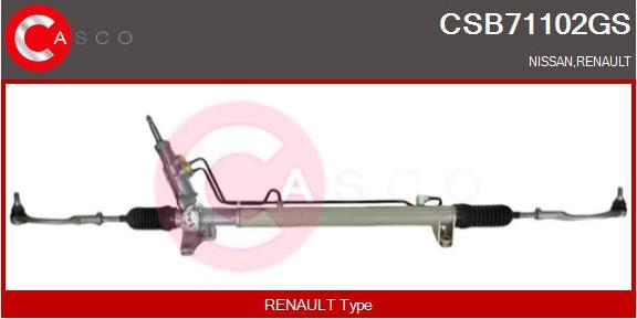 Casco CSB71102GS - Steering Gear autospares.lv