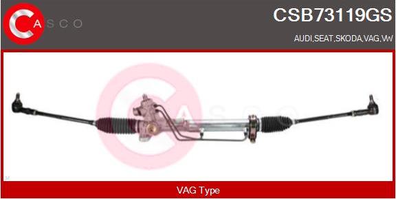 Casco CSB73119GS - Steering Gear autospares.lv