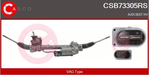 Casco CSB73305RS - Steering Gear autospares.lv