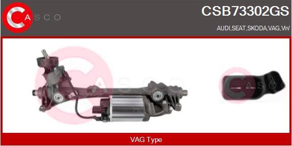 Casco CSB73302GS - Steering Gear autospares.lv