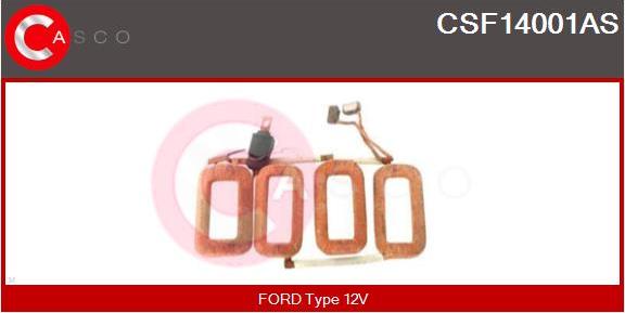 Casco CSF14001AS - Field Winding, starter autospares.lv