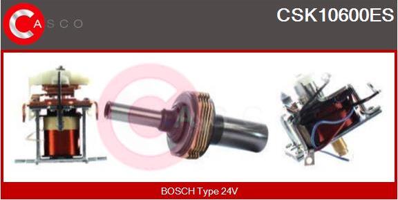 Casco CSK10600ES - Repair Kit, starter autospares.lv