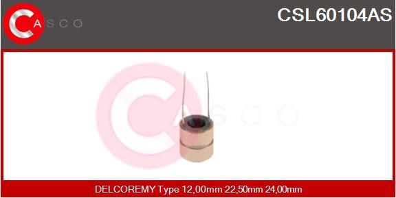 Casco CSL60104AS - Slip Ring, alternator autospares.lv