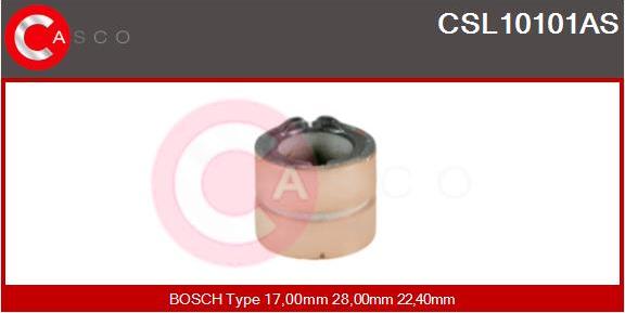 Casco CSL10101AS - Slip Ring, alternator autospares.lv