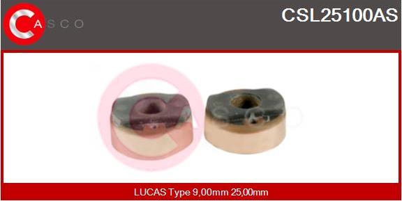 Casco CSL25100AS - Slip Ring, alternator autospares.lv