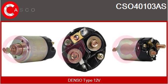 Casco CSO40103AS - Solenoid Switch, starter autospares.lv
