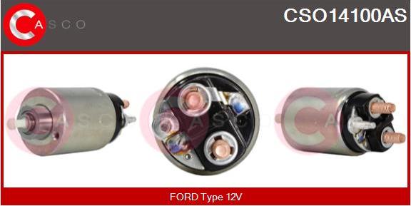 Casco CSO14100AS - Solenoid Switch, starter autospares.lv