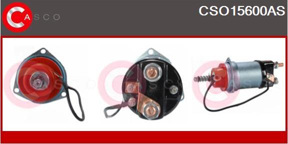Casco CSO15600AS - Solenoid Switch, starter autospares.lv