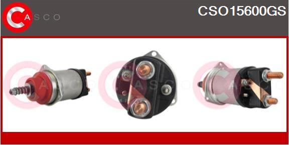 Casco CSO15600GS - Solenoid Switch, starter autospares.lv