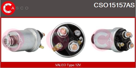 Casco CSO15157AS - Solenoid Switch, starter autospares.lv