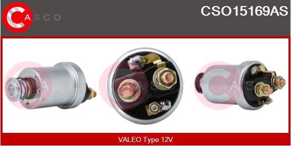 Casco CSO15169AS - Solenoid Switch, starter autospares.lv