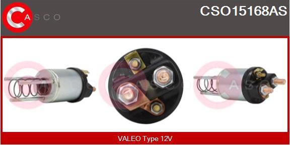 Casco CSO15168AS - Solenoid Switch, starter autospares.lv