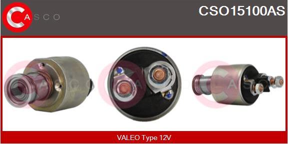 Casco CSO15100AS - Solenoid Switch, starter autospares.lv