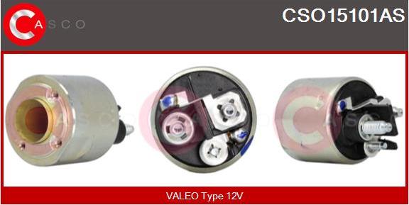 Casco CSO15101AS - Solenoid Switch, starter autospares.lv