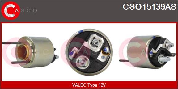 Casco CSO15139AS - Solenoid Switch, starter autospares.lv