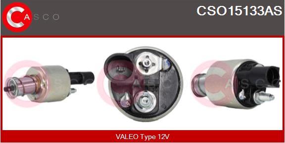 Casco CSO15133AS - Solenoid Switch, starter autospares.lv