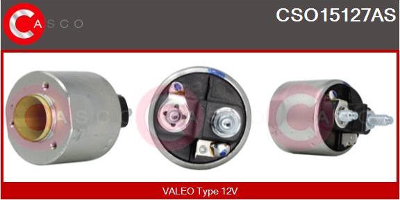 Casco CSO15127AS - Solenoid Switch, starter autospares.lv