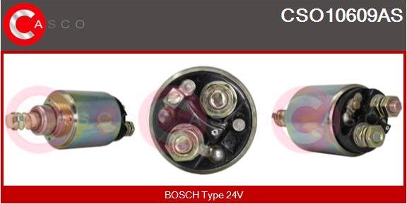 Casco CSO10609AS - Solenoid Switch, starter autospares.lv