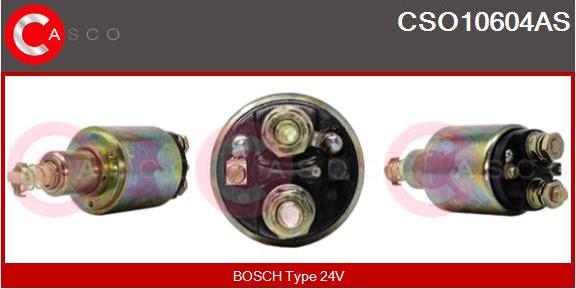 Casco CSO10604AS - Solenoid Switch, starter autospares.lv