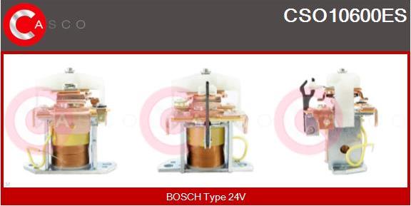 Casco CSO10600ES - Solenoid Switch, starter autospares.lv