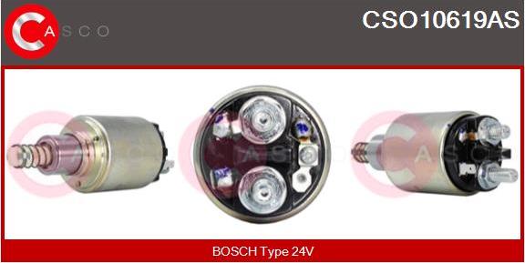 Casco CSO10619AS - Solenoid Switch, starter autospares.lv