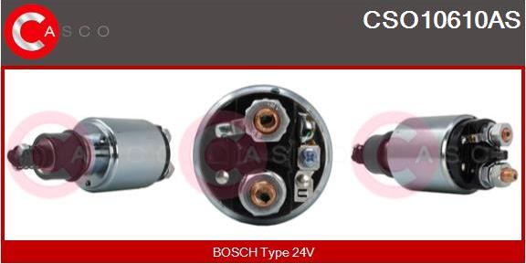 Casco CSO10610AS - Solenoid Switch, starter autospares.lv