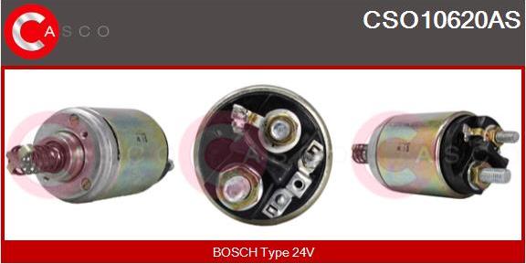 Casco CSO10620AS - Solenoid Switch, starter autospares.lv