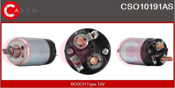 Casco CSO10191AS - Solenoid Switch, starter autospares.lv