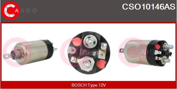 Casco CSO10146AS - Solenoid Switch, starter autospares.lv