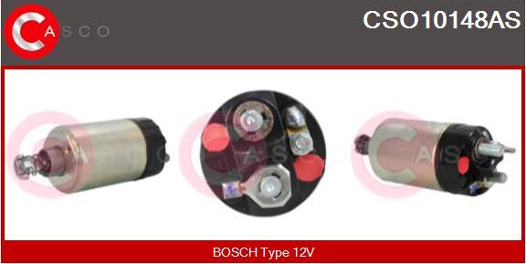 Casco CSO10148AS - Solenoid Switch, starter autospares.lv