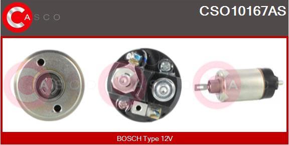 Casco CSO10167AS - Solenoid Switch, starter autospares.lv