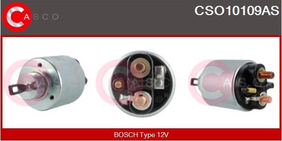 Casco CSO10109AS - Solenoid Switch, starter autospares.lv