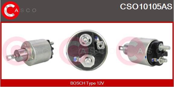 Casco CSO10105AS - Solenoid Switch, starter autospares.lv