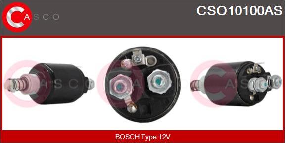 Casco CSO10100AS - Solenoid Switch, starter autospares.lv