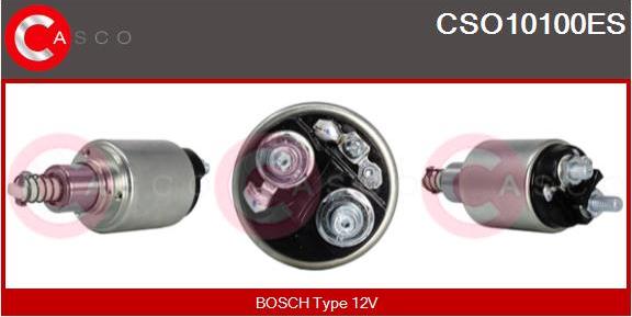 Casco CSO10100ES - Solenoid Switch, starter autospares.lv