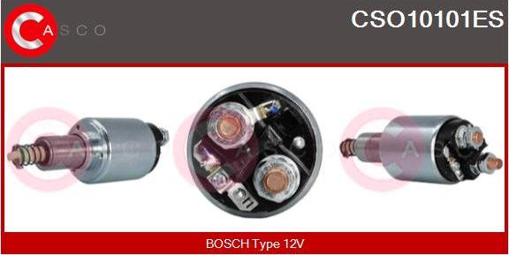 Casco CSO10101ES - Solenoid Switch, starter autospares.lv