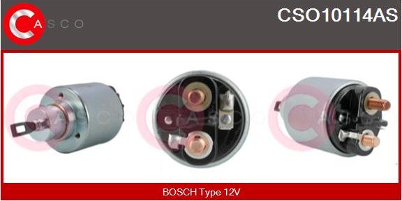 Casco CSO10114AS - Solenoid Switch, starter autospares.lv