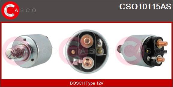 Casco CSO10115AS - Solenoid Switch, starter autospares.lv