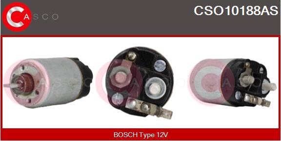 Casco CSO10188AS - Solenoid Switch, starter autospares.lv