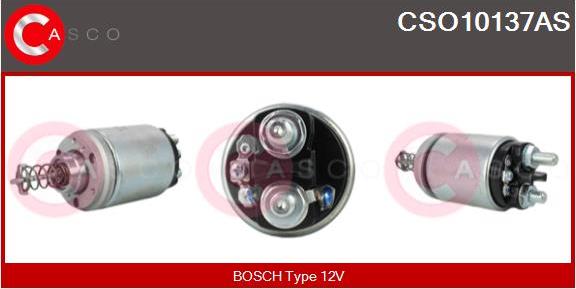 Casco CSO10137AS - Solenoid Switch, starter autospares.lv