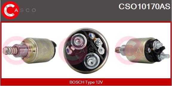 Casco CSO10170AS - Solenoid Switch, starter autospares.lv