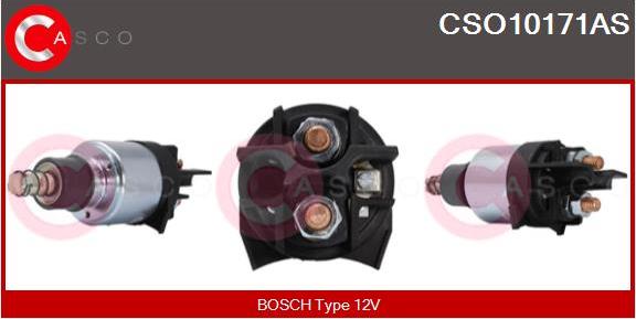 Casco CSO10171AS - Solenoid Switch, starter autospares.lv
