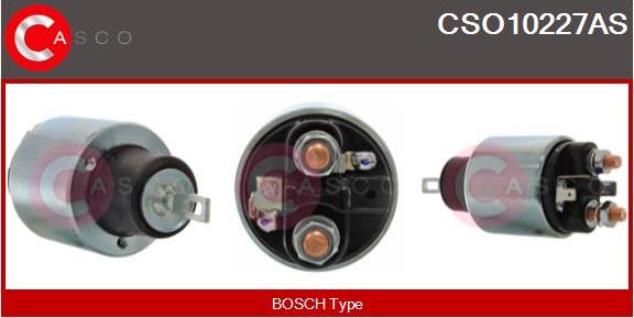 Casco CSO10227AS - Solenoid Switch, starter autospares.lv