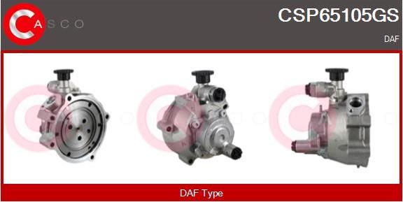 Casco CSP65105GS - Hydraulic Pump, steering system autospares.lv