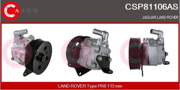 Casco CSP81106AS - Hydraulic Pump, steering system autospares.lv